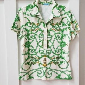 J. McLaughlin Catalina cloth pullover Top